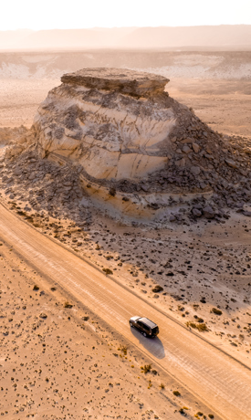 القيادة على الطرق الوعرة